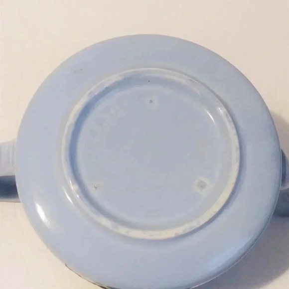 Vintage Handmade Blue Teapot England Made - Picture 8 of 8